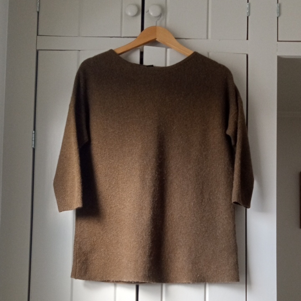 J.Crew Cashmere Collection Olive Green Sweater Small